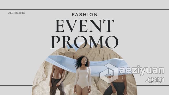 AE模板 时尚活动介绍视频片头Fashion Event Promo AE工程 AE文件下载 - AE资源网 www.aeziyuan.com