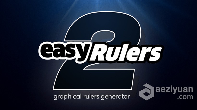 快速创建刻度标尺仪表盘HUD酷炫图形动画 easyRulers 2 v2.01 AE插件脚本快速,创建,刻度,标尺,酷炫 - AE资源网 www.aeziyuan.com