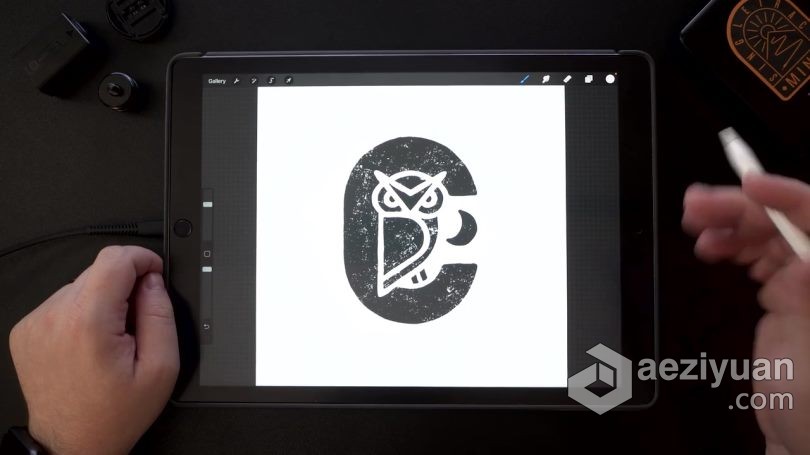 绘画教程 Procreate中创建自定义不同效果画笔视频教程绘画教程,创建,不同,效果,画笔 - AE资源网 www.aeziyuan.com