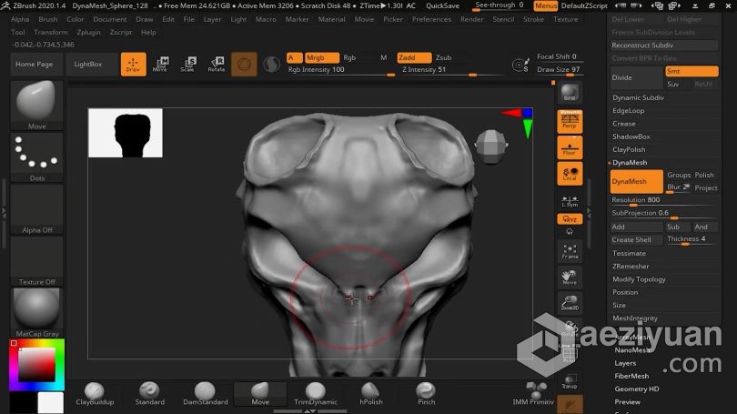 Zbrush教程 Zbrush与Blender魔兽寒霜之剑完整实例制作视频教程教程,zbrush,blender,魔兽,完整 - AE资源网 www.aeziyuan.com