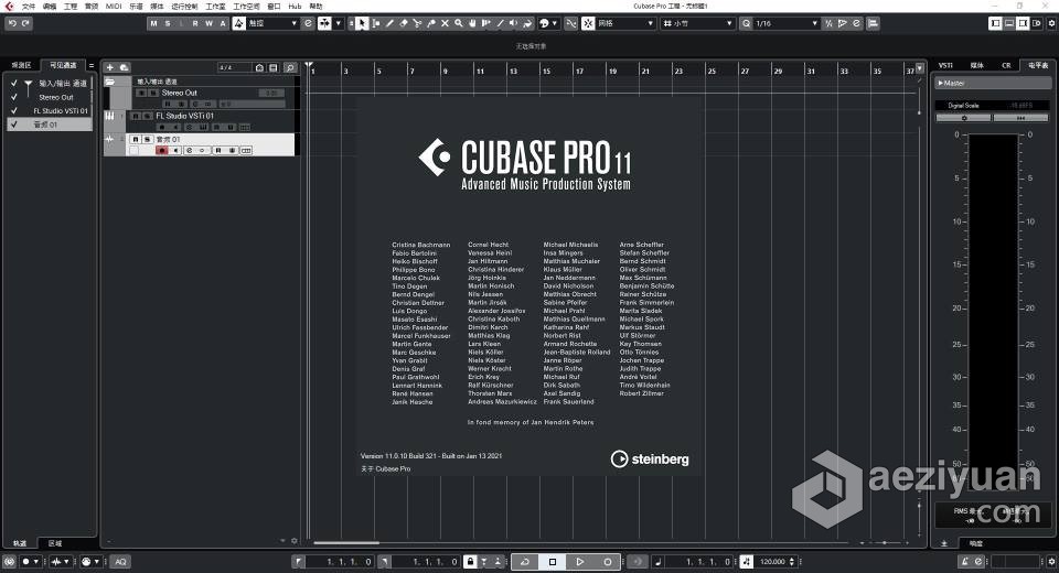 Cubase 11完整中文版 数字音乐音频工作站 Steinberg Cubase 11 Pro v11.0.10 WIN版下载 带30G音源包cubase,完整,中文版,数字音乐,工作站 - AE资源网 www.aeziyuan.com