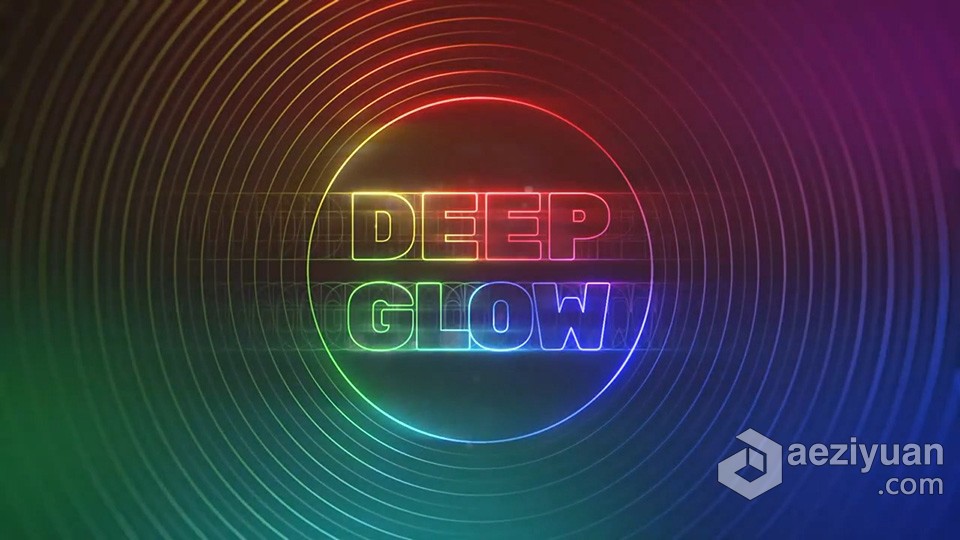 漂亮真实高级辉光发光特效中文汉化AE插件 Deep Glow v1.4.6 Win/Mac漂亮,真实,高级,发光,特效 - AE资源网 www.aeziyuan.com