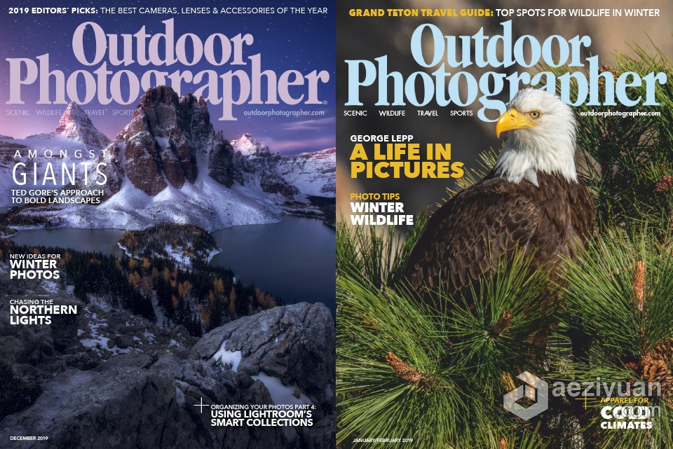 Outdoor Photographer - 户外摄影师 - 2019年全年摄影杂志1-11期合集outdoor,photographer,户外摄影,摄影师,2019年 - AE资源网 www.aeziyuan.com