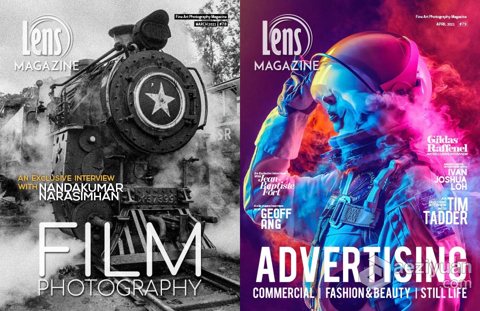 Lens Magazine 视觉摄影杂志2021 年全年系列1-12期magazine,全年,系列 - AE资源网 www.aeziyuan.com