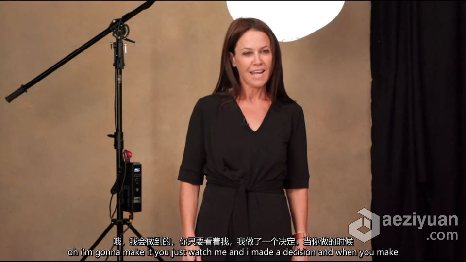 苏布莱斯(Sue Bryce)摄影： 2021 - 恒光人像布光教程 中英字幕 - AE资源网 www.aeziyuan.com