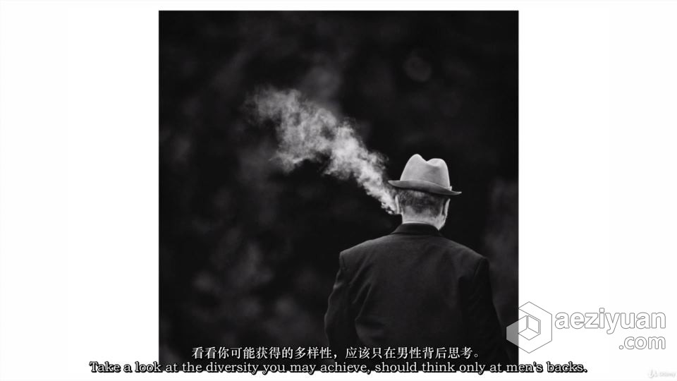 街头摄影大师—从 A 到 Z 的街头摄影教程 中英字幕摄影大师,摄影教程,中英字幕,字幕 - AE资源网 www.aeziyuan.com