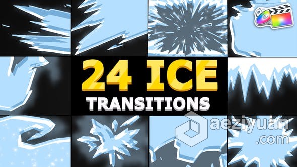 FCPX转场插件24种效果制作北京冬奥会体育项目宣传视频转场过渡 Ice Transitions FCPX转场,插件,效果,制作,北京冬奥 - AE资源网 www.aeziyuan.com