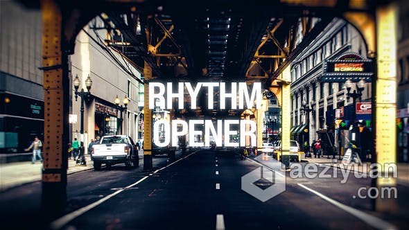 PR模板-视频画面错位拼接效果动态跺脚节奏多用途图文宣传片 Dynamic Rhythm Opener模板,视频,画面,错位,拼接 - AE资源网 www.aeziyuan.com