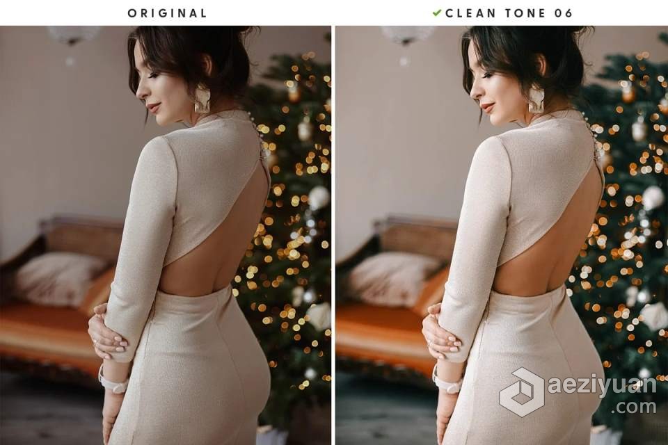 干净通透创意电影人像后期调色Lightroom预设 Clean Tones - Actions and Presets干净,通透,创意,lightroom,预设 - AE资源网 www.aeziyuan.com