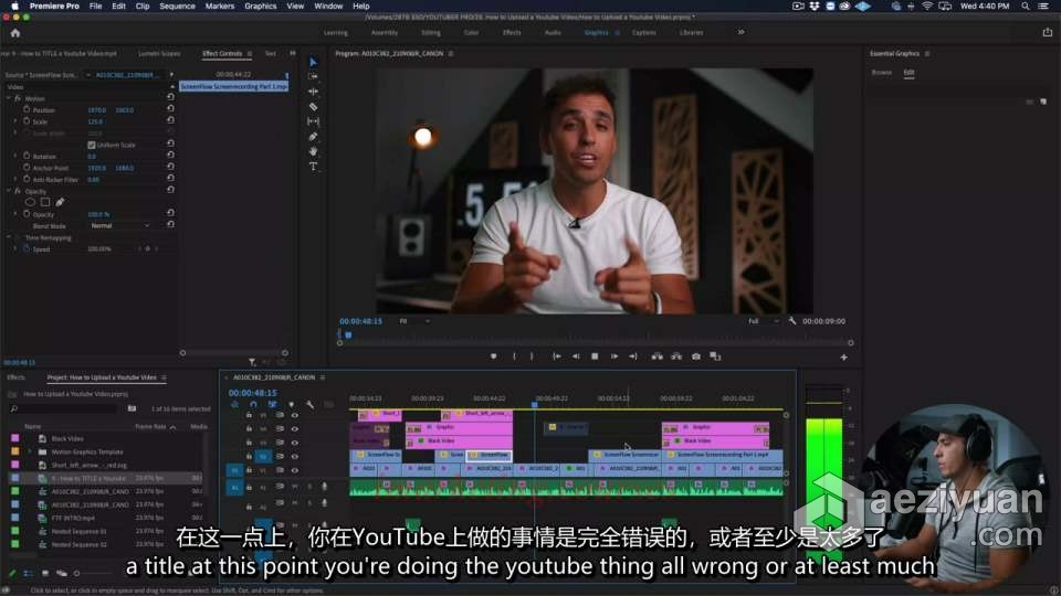 Fulltimefilmmaker - Parker Walbeck - YouTuber社交自媒体运营专业版 中英字幕社交,媒体运营,专业版,中英字幕,字幕 - AE资源网 www.aeziyuan.com