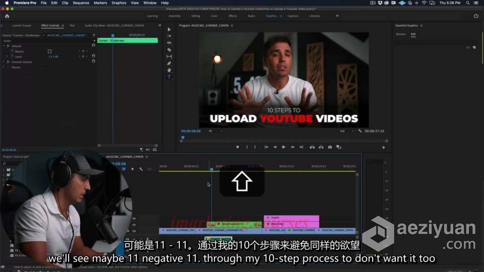 Fulltimefilmmaker - Parker Walbeck - YouTuber社交自媒体运营专业版 中英字幕社交,媒体运营,专业版,中英字幕,字幕 - AE资源网 www.aeziyuan.com