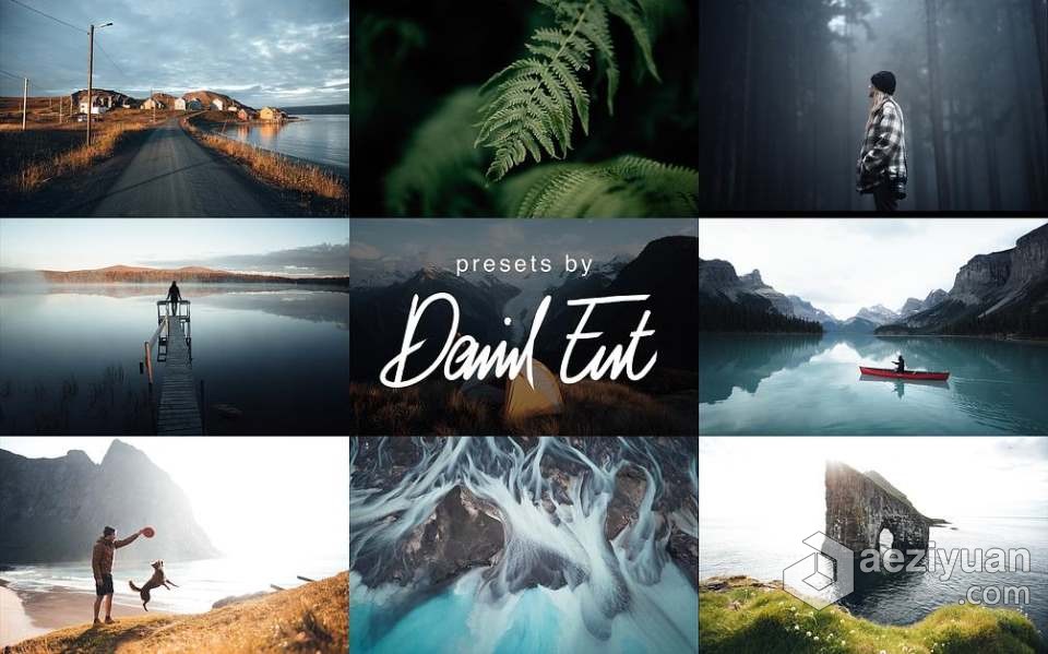 德国风光摄影师 Daniel Ernst 黑暗情绪电影风光后期LR预设+视频教程 Presets by Daniel Ernst德国,风光摄影,摄影师,daniel,黑暗 - AE资源网 www.aeziyuan.com