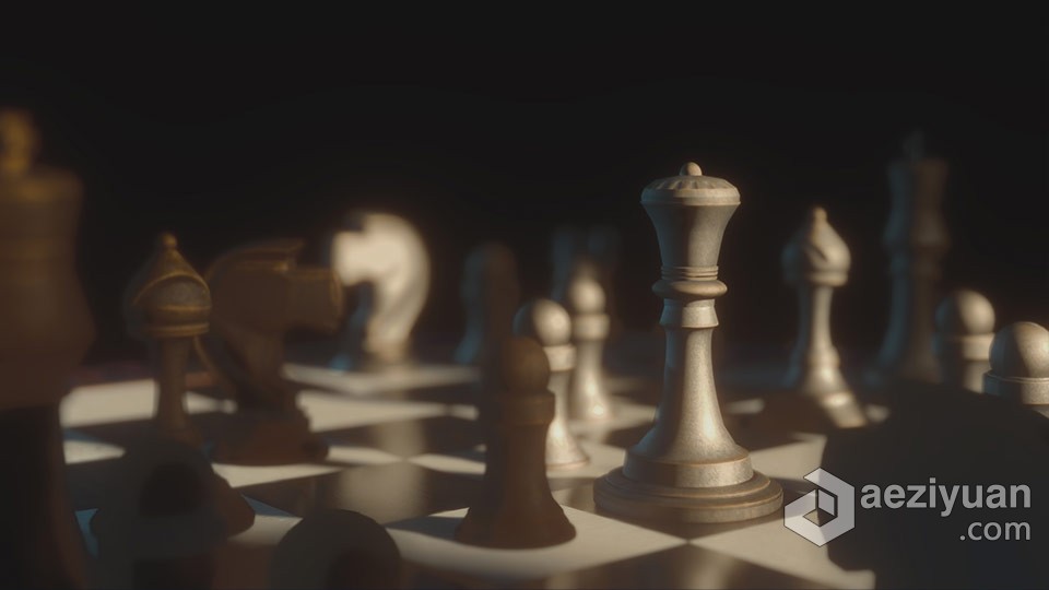 Blender国际象棋与棋盘完整实例制作视频教程blender,国际象棋,完整,实例,视频教程 - AE资源网 www.aeziyuan.com