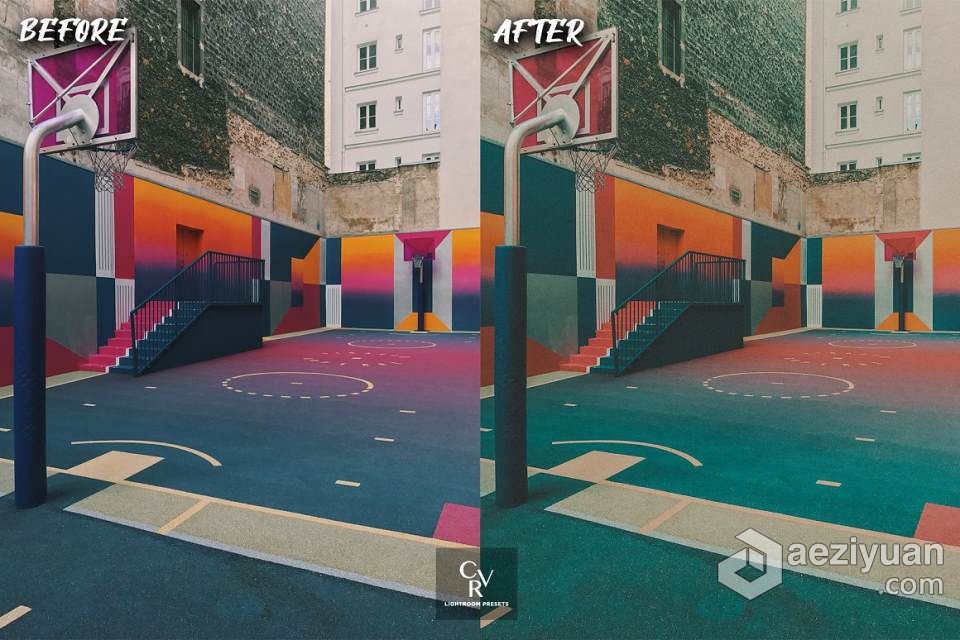 90年代复古电影胶片感Lightroom预设 10 Retro 90's Lightroom Presets - AE资源网 www.aeziyuan.com