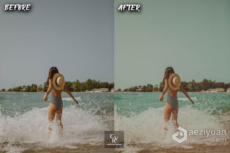 90年代复古电影胶片感Lightroom预设 10 Retro 90's Lightroom Presets - AE资源网 www.aeziyuan.com