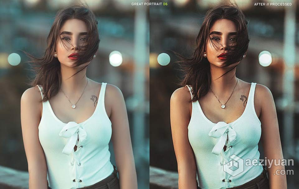 14个很棒的人像调色Lightroom预设 14 Great Portrait Lightroom Presets + Mobile个很,人像,调色,lightroom,预设 - AE资源网 www.aeziyuan.com