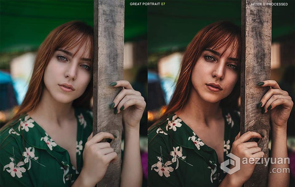 14个很棒的人像调色Lightroom预设 14 Great Portrait Lightroom Presets + Mobile个很,人像,调色,lightroom,预设 - AE资源网 www.aeziyuan.com