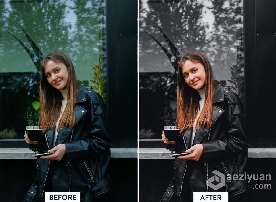 中性灰深色调人像后期Lightroom预设 10 Dark Tones Lightroom Presets后期,lightroom,预设,tone - AE资源网 www.aeziyuan.com
