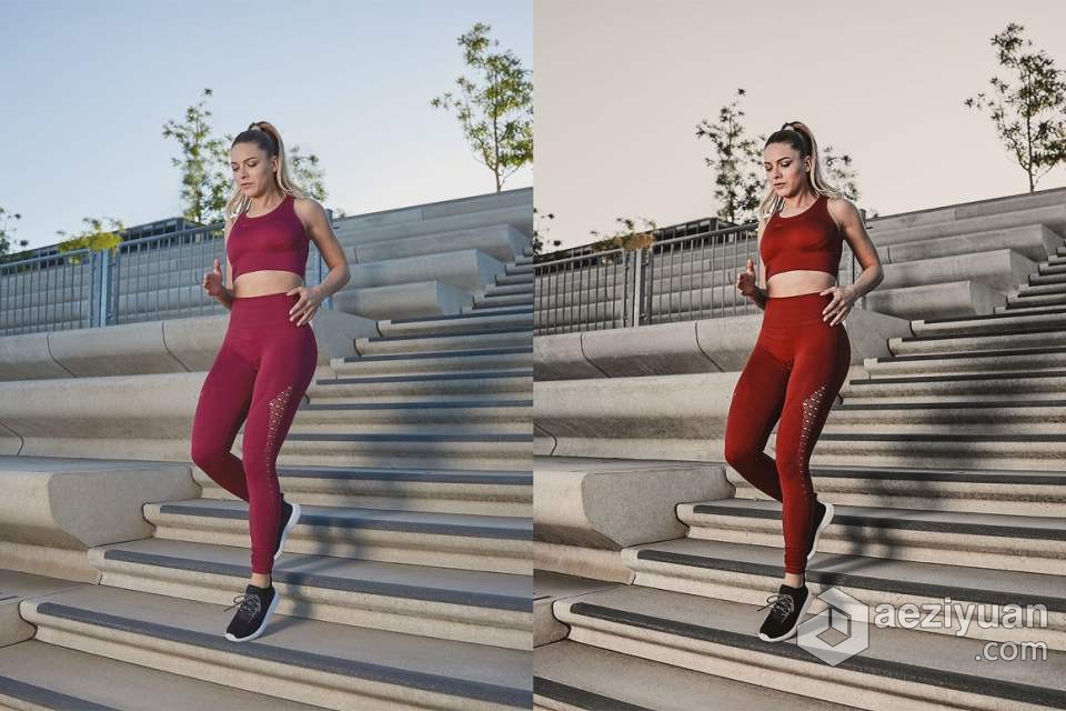 25个运动健身人像调色Lightroom预设及电影短视频调色LUT预设 25 Athletic lightroom presets and lutsLightroom,Lightroom预设,lr预设,LUT预设,lr调色 - AE资源网 www.aeziyuan.com