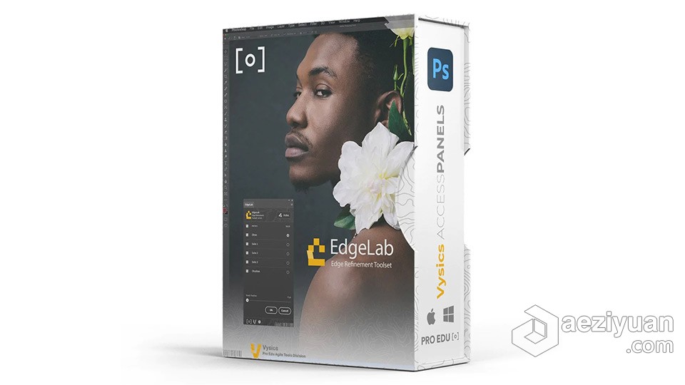 PROEDU - 完美产品修饰边缘细化精修扩展插件- EdgeLab for Photoshop 附中文字幕教程PROEDU,EdgeLab插件,产品修饰,PS插件 - AE资源网 www.aeziyuan.com