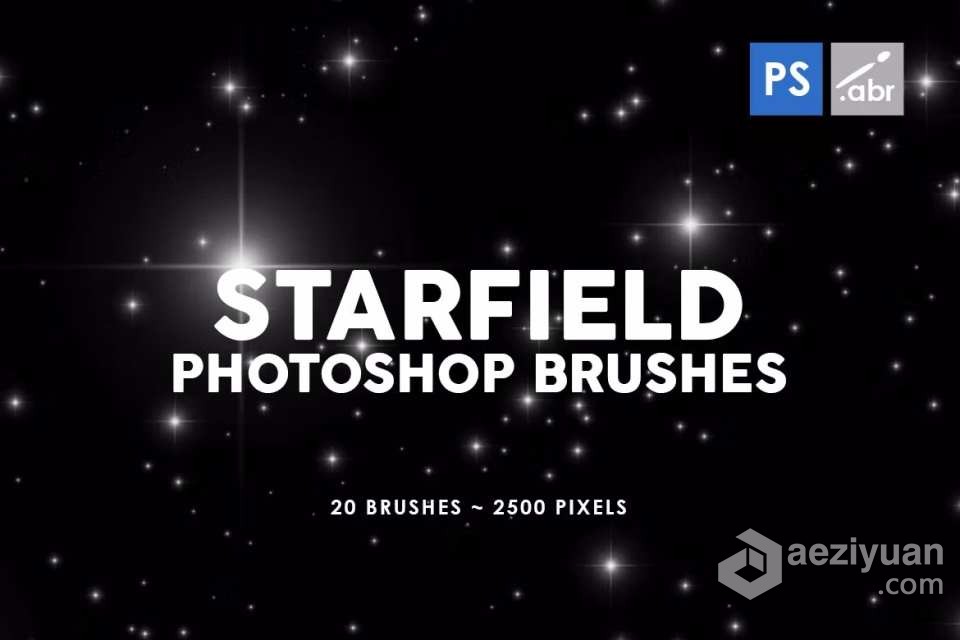 【PS笔刷】20个太空星星星空PS笔刷 20 Starfield Photoshop Stamp BrushesPS笔刷,Photoshop笔刷,Brushes,Photoshop Brushes,PS Brushes - AE资源网 www.aeziyuan.com