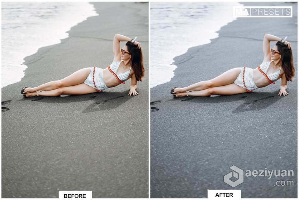 中性灰INS人像lr预设 BLACK TONES – Mobile&amp;Desktop Lightroom Presets中性灰,人像,预设,black,tone - AE资源网 www.aeziyuan.com