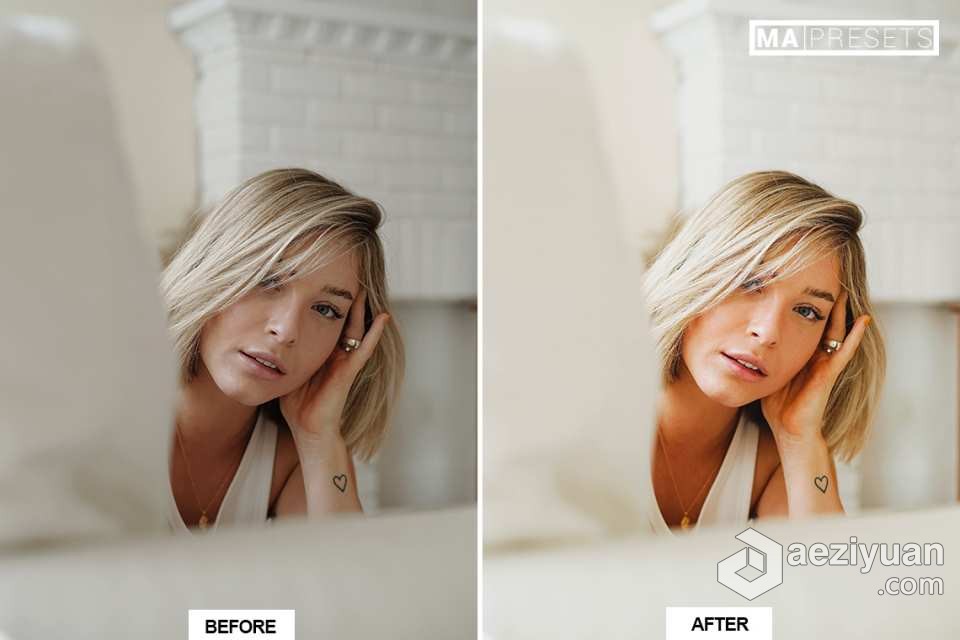 人像摄影调色lr预设 BEAUTY TONES – Mobile &amp; Desktop Lightroom Presets人像摄影,预设,beauty,mobile,desktop - AE资源网 www.aeziyuan.com