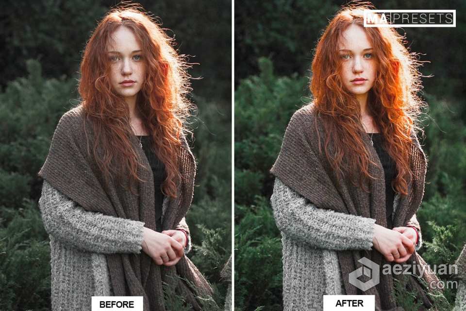 人像摄影调色lr预设 BEAUTY TONES – Mobile &amp; Desktop Lightroom Presets人像摄影,预设,beauty,mobile,desktop - AE资源网 www.aeziyuan.com