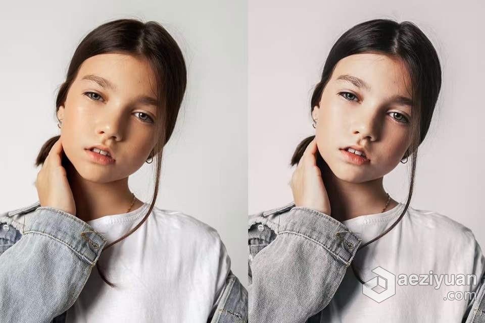 质感儿童肖像摄影后期Lightroom预设 Lightroom Preset - Child Portrait质感,儿童,肖像摄影,摄影后期,后期 - AE资源网 www.aeziyuan.com