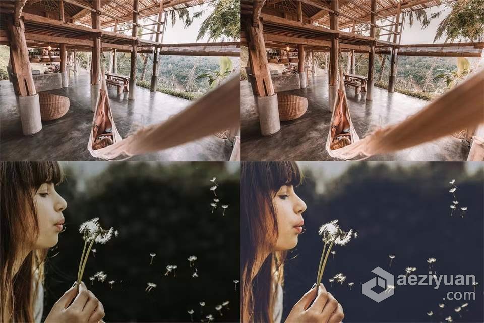 别致波西米亚人像Lightroom预设 Lightroom Presets - Boho Chic Vol. 1别致,波西米亚,波西米亚人,人像,lightroom - AE资源网 www.aeziyuan.com