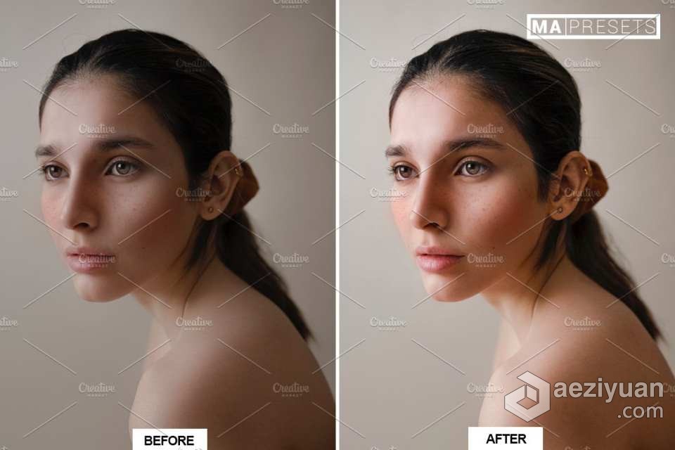 10个专业人像后期调色Lightroom预设 PORTRAIT PRO Lightroom Presets专业,人像,lightroom,预设,portrait - AE资源网 www.aeziyuan.com