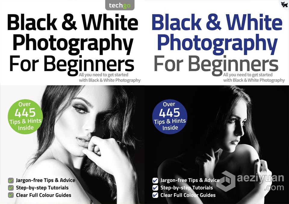 黑白摄影入门-2021全年1-4期合集Black &amp; White Photography For Beginners摄影入门教程,摄影电子书,黑白摄影教程,摄影教程 - AE资源网 www.aeziyuan.com