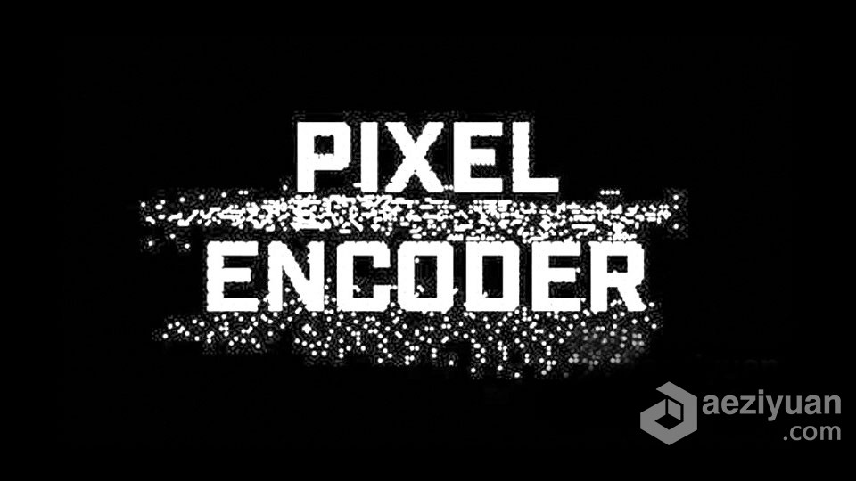 AE/PR插件-视觉像素化动画特效AE/PR插件 Pixel Encoder v1.6.3 Win/Mac插件,视觉,像素化,动画特效 - AE资源网 www.aeziyuan.com