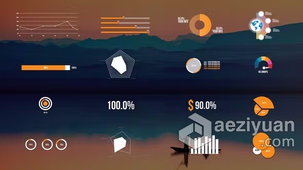 AE模板-启动演示解释器动画企业宣传数据概述信息图表AE模板下载ae模板,启动,演示,解释器,动画 - AE资源网 www.aeziyuan.com