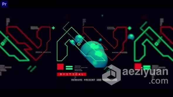 PR模板-Techonogic Opener 人工智能大数据高科技介绍视频PR模板下载模板,人工智能,介绍,视频,下载 - AE资源网 www.aeziyuan.com