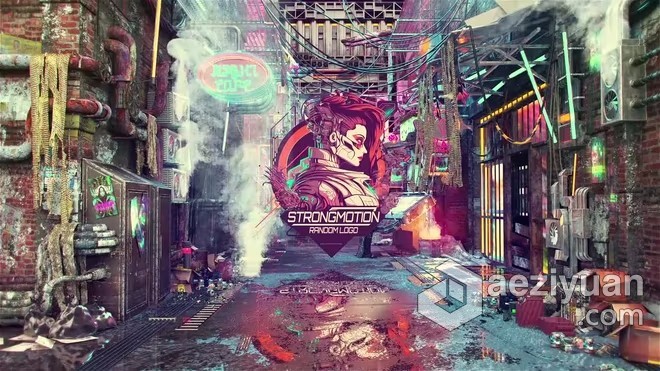 AE模板-Cyberpunk City Game Logo赛博朋克城市游戏视频片头AE模板下载赛博朋克,游戏视频,片头,ae模板,下载 - AE资源网 www.aeziyuan.com