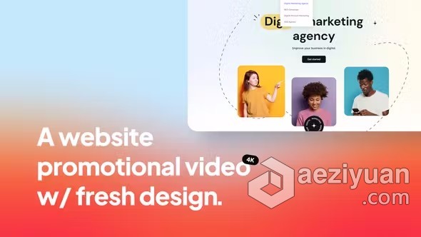AE模板-Website Promo 网站宣传介绍视频动画AE模板下载网站宣传,介绍,视频,动画,ae模板 - AE资源网 www.aeziyuan.com