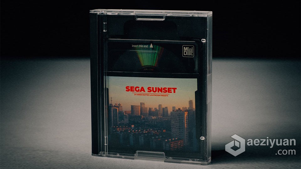 24款波拉特电影模拟胶片lr预设 GxAce - &quot;Sega Sunset&quot; Lightroom Preset电影,模拟,胶片,预设,sunset - AE资源网 www.aeziyuan.com