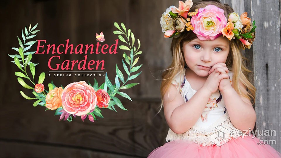 大师级 Pretty Presets 魔法花园人像lr预设Enchanted Garden Presets师级,人像,预设,enchanted,garden - AE资源网 www.aeziyuan.com