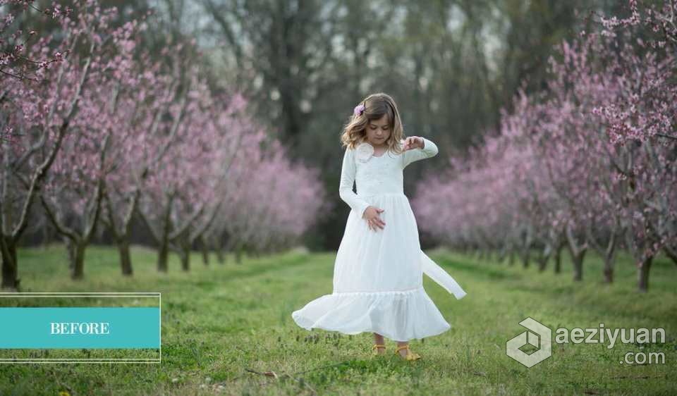 大师级 Pretty Presets 魔法花园人像lr预设Enchanted Garden Presets师级,人像,预设,enchanted,garden - AE资源网 www.aeziyuan.com