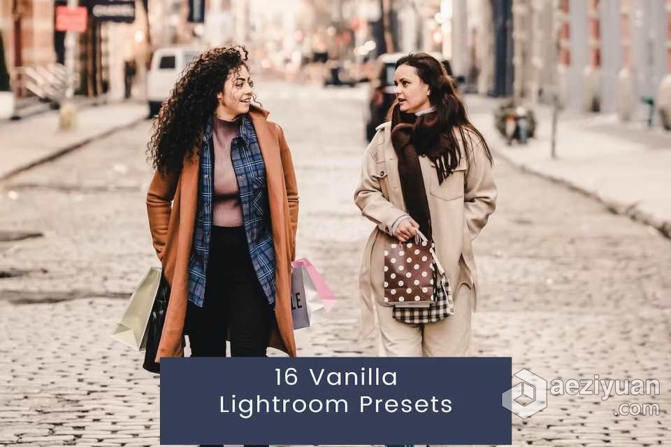 16个香草复古人像Lightroom预设 16 Vanilla Lightroom Presets香草,人像,lightroom,预设,vanilla - AE资源网 www.aeziyuan.com