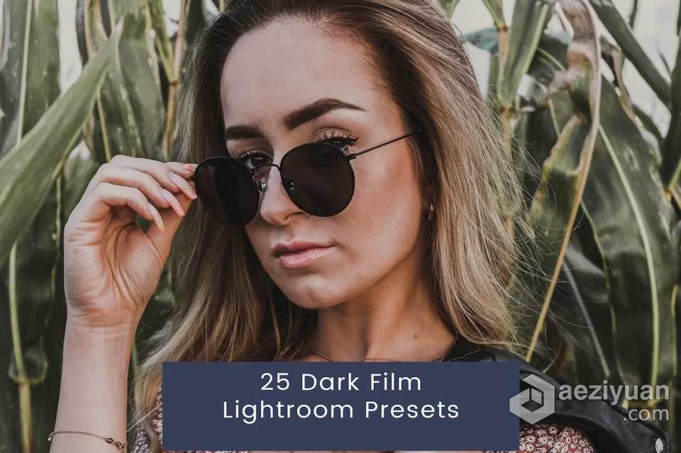 25个中性电影胶片Lightroom预设 25 Dark Film Lightroom Presets电影胶片,lightroom,预设,film - AE资源网 www.aeziyuan.com