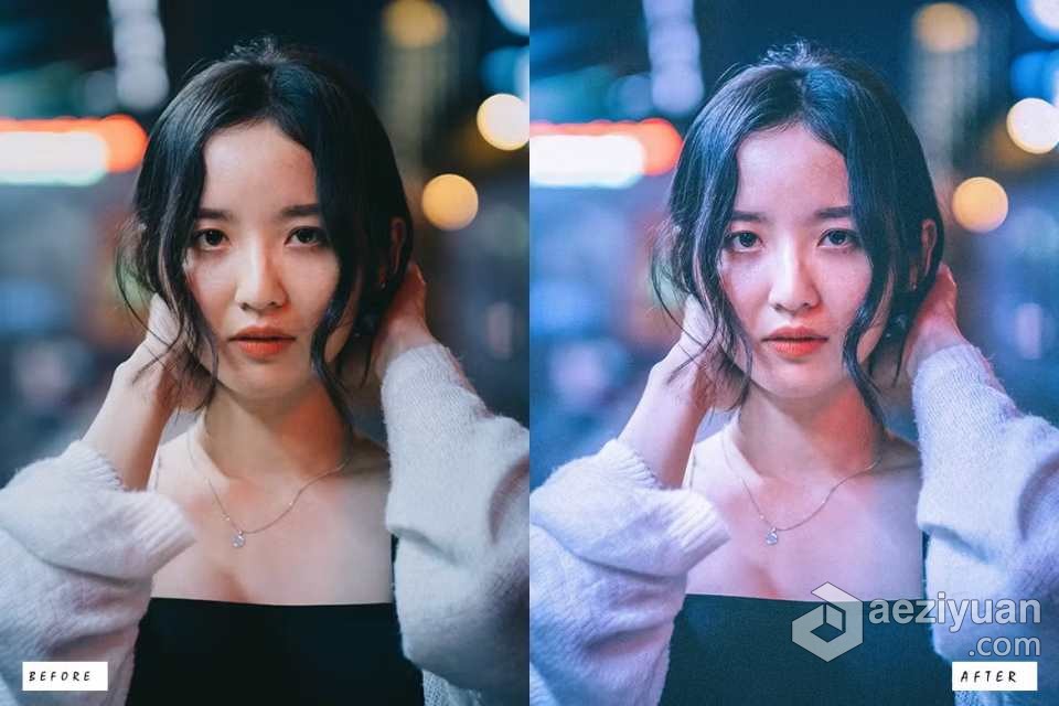 20个真正的霓虹灯人像Lightroom预设20 Real Neon Lightroom Presets真正,霓虹灯,人像,lightroom,预设 - AE资源网 www.aeziyuan.com