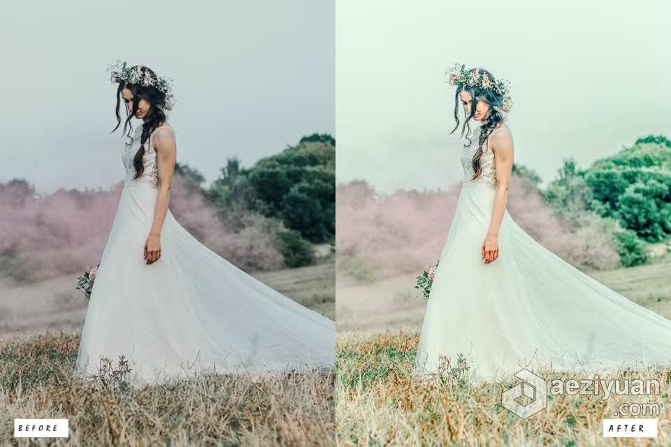 优雅婚礼胶片后期Lightroom预设 Elegant Wedding Lightroom Presets优雅,婚礼,胶片,后期,lightroom - AE资源网 www.aeziyuan.com