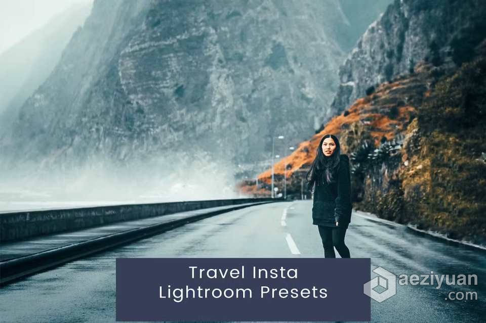 INSTA旅行电影风光人像Lightroom预设 Travel Insta Lightroom Presets旅行电影,电影,风光,人像,lightroom - AE资源网 www.aeziyuan.com