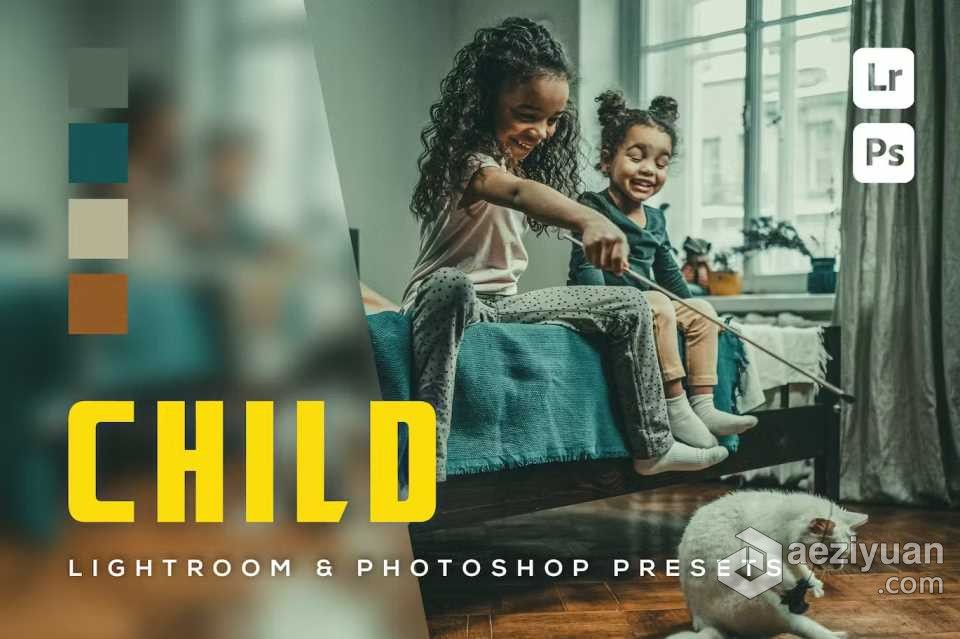 家庭儿童电影人像Lightroom预设 6 Child Lightroom Presets家庭,人像,lightroom,预设,child - AE资源网 www.aeziyuan.com