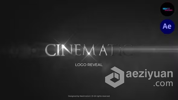 AE模板-电影介绍片头AE模板下载 Cinematic Logo Revealae模板,片头,下载,logo - AE资源网 www.aeziyuan.com