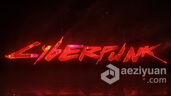 AE模板-赛博朋克霓虹灯LOGO展示AE模板下载 Cyberpunk Neon Reveal赛博朋克,霓虹灯,展示,ae模板,下载 - AE资源网 www.aeziyuan.com