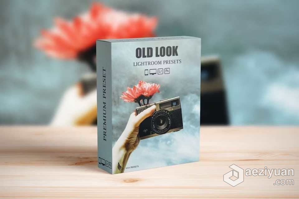 复古电影怀旧胶片lr预设 Retro Vintage Old Look Lightroom Presets - AE资源网 www.aeziyuan.com