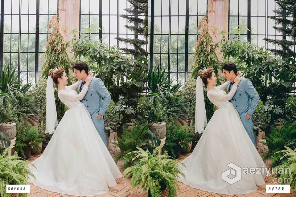 复古婚礼人像Lightroom预设 10 Retro Wedding Lightroom Presets - AE资源网 www.aeziyuan.com